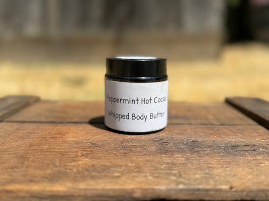 Whipped Body Butter : Peppermint Hot Cocoa